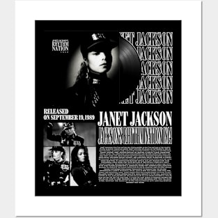 Janet Jackson Rhythm Nation 1814 Posters and Art